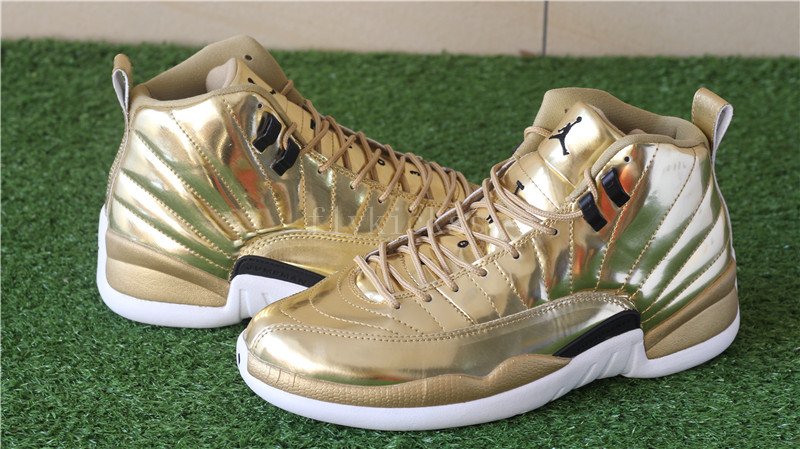 Air Jordan 12 Retro Pinnacle Metallic Gold
